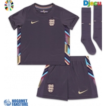 Engleska Gostujuci Dres za djecu EP 2024 Kratak Rukav (+ Kratke hlače)